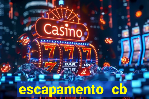 escapamento cb twister 250